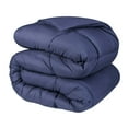 thumbnail image 2 of Superior Reversible Down Alternative Comforter, King, Navy Blue, 2 of 11