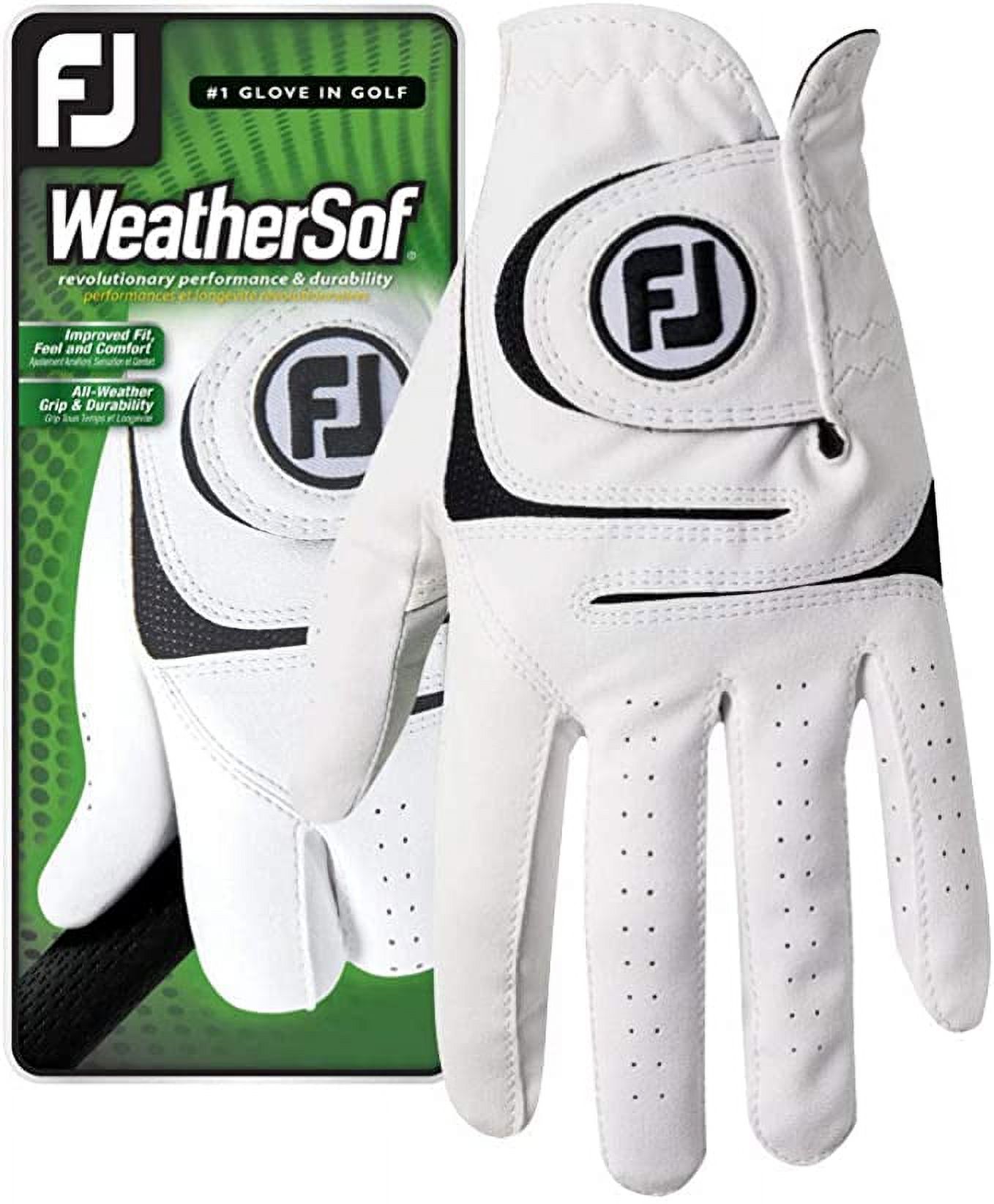FootJoy Men's Weathersof Golf Glove Left-Hand Large