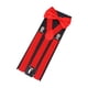 thumbnail image 1 of Tirantes de hombre con pajarita, estilo casual, elásticos resistentes con clips, tirantes en forma de Y. rojo, 1 of 9