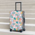 thumbnail image 2 of Lsque Colorful Cute Pig Printed Luggage Cover, Travel Luggage Protector,Scratch and Dirt Resistant, Fits 18-32 Inch Luggage - Large, 2 of 9