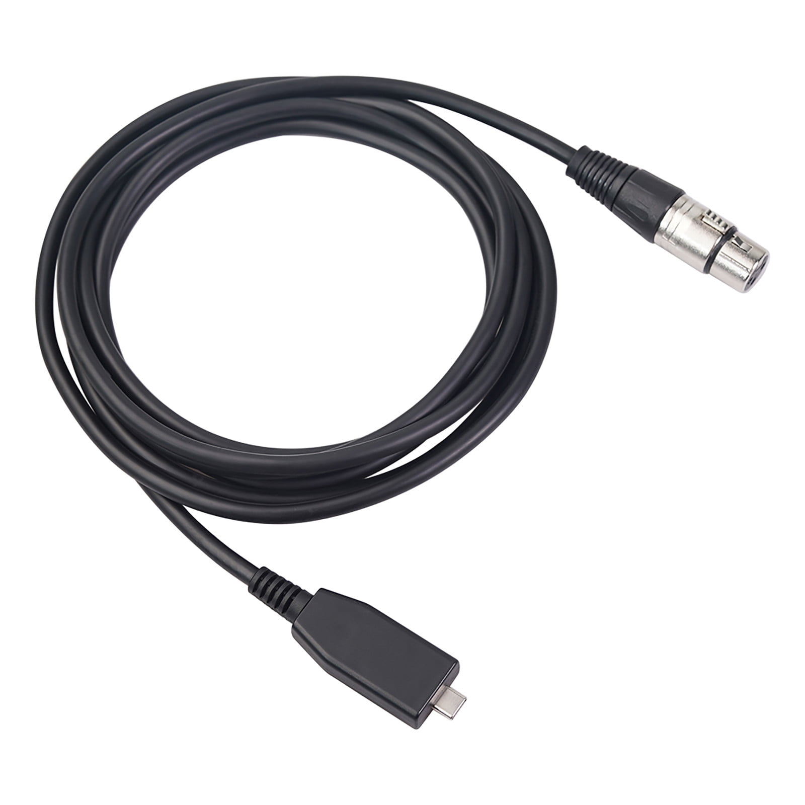 DISINO USB Microphone Cable XLR Female to USB Mic Link Converter Cable for  Microphones (USB to XLR) 