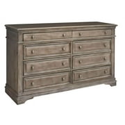 Highland Park Driftwood Gray Wood 8-drawer Dresser