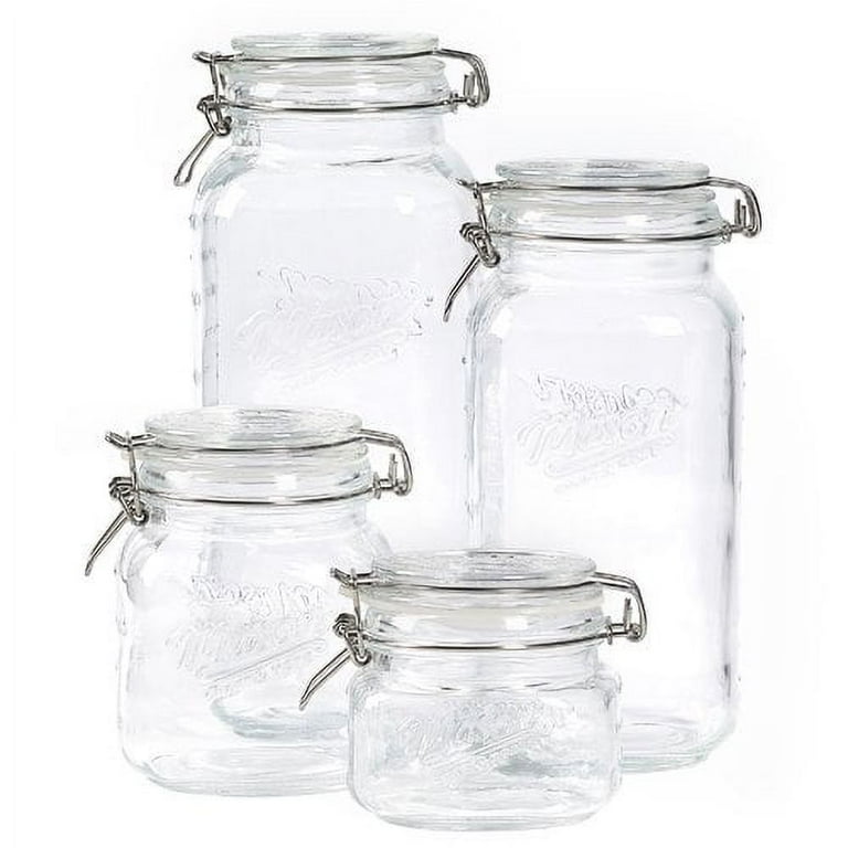 Mason Small Clamp Lid Canister - Each