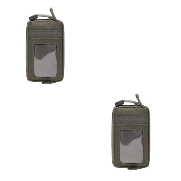 Riñonera Portátil Naiovety para Camping Senderismo Viajar Impermeable Verde 2Conjunto