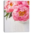 thumbnail image 2 of Fleurs de Pivoine Roses en Pleine Floraison - Impression d'Art Floral sur Toile, 2 of 4