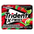 thumbnail image 1 of Goma de mascar Trident Twist Strawberry sin azúcar 17.46g, 1 of 5