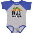 thumbnail image 3 of Inktastic Hello, Beaches Group of Pineapples Boys or Girls Baby Bodysuit, 3 of 5
