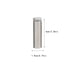 thumbnail image 3 of Riwesomey Tornillo publicitario Hueco de alto brillo Diseño aerodinámico Espejo de vidrio Clavo Tuerca ligera Perno Soporte para colgar en la pared 12x20 Herramientas y ferretería 19x60mm Riwesomey TO008095-24B, 3 of 6
