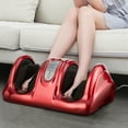 thumbnail image 3 of Costway Masseur de Pieds Shiatsu Pétrissage et Roulage Jambe Cheville Rouge, 3 of 10