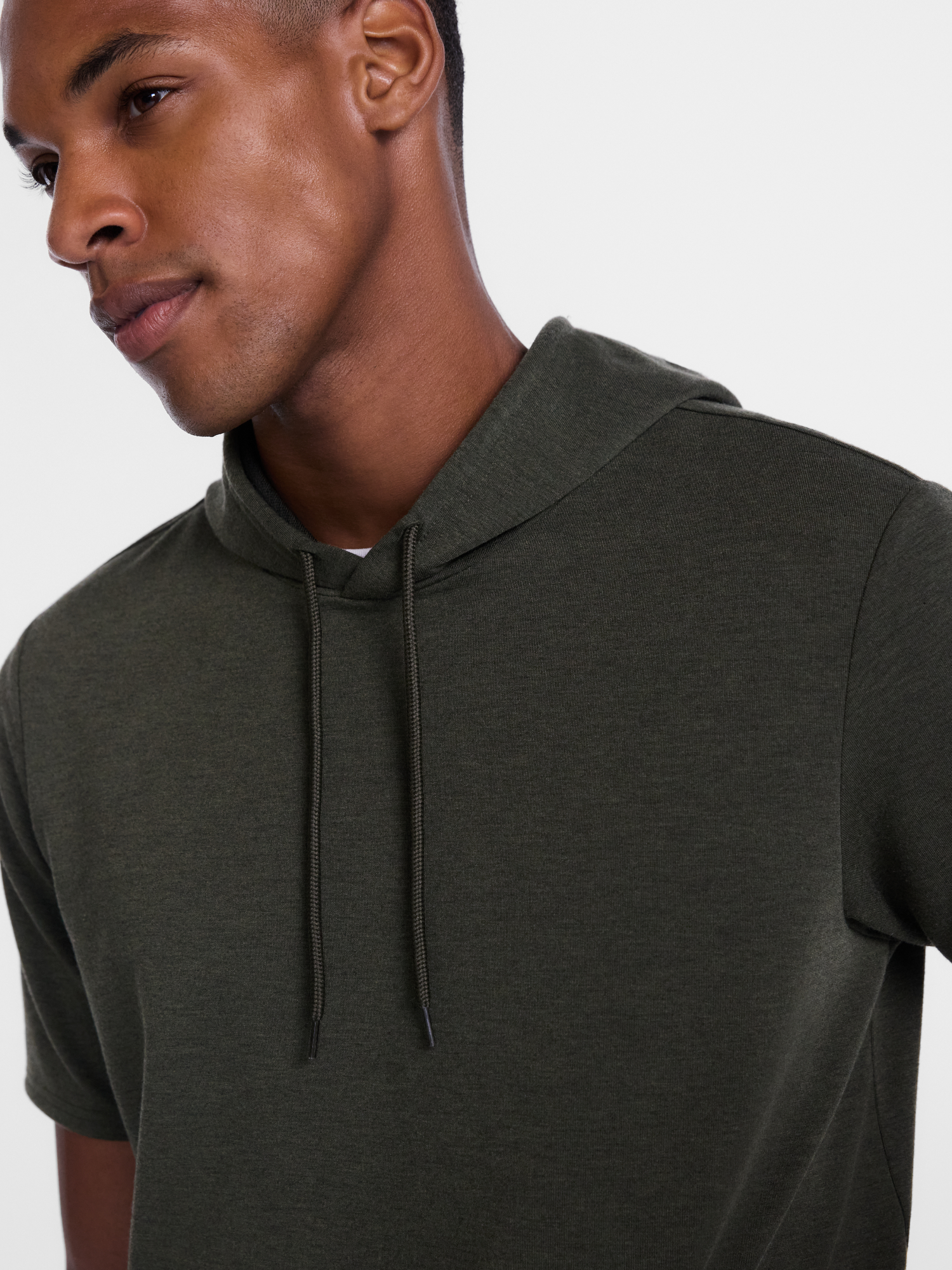 Athletic Works Men's Short Sleeve Coach Hoodie photo 4