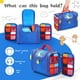 thumbnail image 4 of Estuche Almacenamiento Protectora Compatible Con Pequeños Tikes para La Historia Libros Máquinas Ensueño Inicio () Rojo Azul, 4 of 9