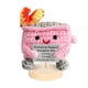 thumbnail image 2 of Apoyo Emocional Fuego Contenedor Basura Ganchillo Con Tarjeta Alentadora, 2 of 9