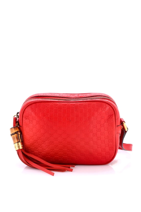 Pre-Owned Sunshine Disco Crossbody Bag Microguccissima Leather Small By Rebag