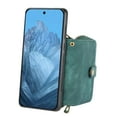 thumbnail image 6 of for Google Pixel 9 Pro XL Wallet Case, Crossbody Purse with Card Holder for Women, Zipper PU Leather Carrying Cover Gift with Shoulder Strap Kickstand Anti-drop for Google Pixel 9 Pro XL - Green, 6 of 8
