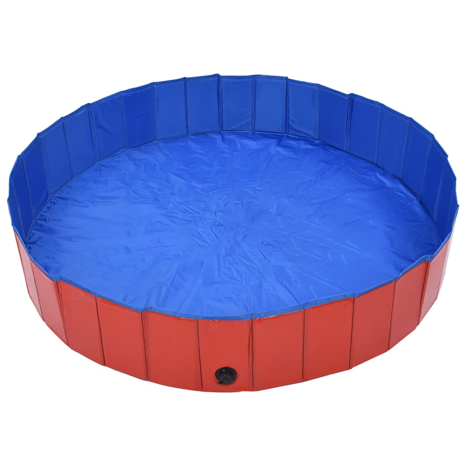 Pefilos 63" Foldable Dog Swimming Pool Large, Medium, Small Sizes, PVC Pet Pool for Outdoor, Red Pefilos 63" Foldable Dog Swimming Pool Large, Medium, Small Sizes, PVC Pet Pool for Outdoor, Red