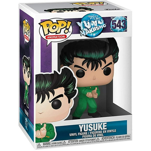 Pop Animation 3.75 Inch Action Figure Ghost Files Yuyu Hakusho - Yusuke #543