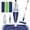 Dark Blue, variant on Spray Floor Mop for Hardwood, Tile, Laminate, Vinyl & Marble – Includes Refillable Microfiber Pads (5-Pack), for Wet and Dry Mopping