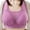 Purple, variant on Fsqjgq Bras for Women Large Bust Plus Size Gathered Padded Push Up Bras Plus Size Underwear Comfort Seamless Padded Full Coverage Wireless Bra Purple 36
