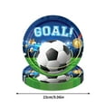 thumbnail image 5 of Clearance! Soccer Birthday Party Decorations Plates Set 16 Guests,Soccer Theme Party Paper Plates for Boys Birthday Party Supplies B, 5 of 5