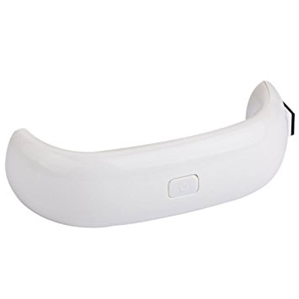 Minnieouse Lámpara LED pequeña para uñas, Unidad de fototerapia de uñas portátil, USB, esmalte de uñas, 9W, gran oferta, 6 colores Cuidado de uñas blanco