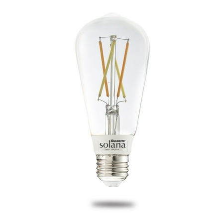 

Bulbrite 861704 Pack Of (2) 5.5 Watt Vintage Edison Dimmable St18 Medium (E26) Led Bulbs -