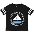 thumbnail image 3 of Inktastic My Grandpa Loves Me Grandson Sailboat Boys Toddler T-Shirt, 3 of 5