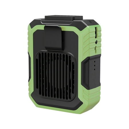 

Portable Fan 10000mAh Rechargeable Mini Waist Fan With Max 24H Working Time 3 Speeds 5100RPM Strong Airflow Wearable Personal Clip Fan Belt Fan for Outdoor Jobsite Farms Traveling Fishing