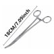 thumbnail image 5 of Pinzas hemostáticas de acero inoxidable para gatos y mascotas (curvas de 18 cm) 7IMSH89NA4V, 5 of 5