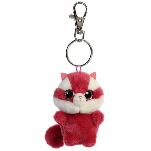 Aurora - Mini Pink Yoohoo - 3.5" Chewoo - Vibrant Stuffed Animal
