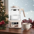 thumbnail image 2 of Babysmooth Smart Kettle Pro Electric Glass Kettle, 1.3L Capacity, Digital LED Display, Temperature Control 40-100&deg;C, Auto Keep Warm Function, Sil, 2 of 9