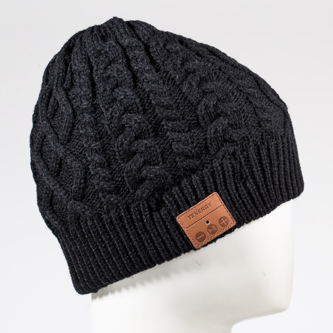 Tenergy Bluetooth Beanie Cable Knit - image 2 of 3