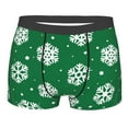 thumbnail image 4 of Goofa Snowflake Printed Men's Boxer Briefs Underwear, Moisture-Wicking Underwear, Trunk,Soft and Breathable Cotton Underwear-, 4 of 9