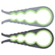thumbnail image 3 of Abrebotellas multifuncional 4 en 1, abridor de latas antideslizante, utensilio de cocina (negro, verde, gris y verde), 2 uds., 3 of 14