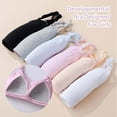 thumbnail image 3 of Girls Bra Fit for 12-16 Years Teens & Big Girls Wire Free Push Up Cotton Breathable Cami Bra Adjustable Straps Fixed Pads, 3 of 5