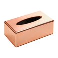 thumbnail image 1 of QualitChoice ABS Charming Tissues Organizer To Add Touch Of Romance Easy To Pastic Tissues Box Holder Gold-Plated 1Set, 1 of 5