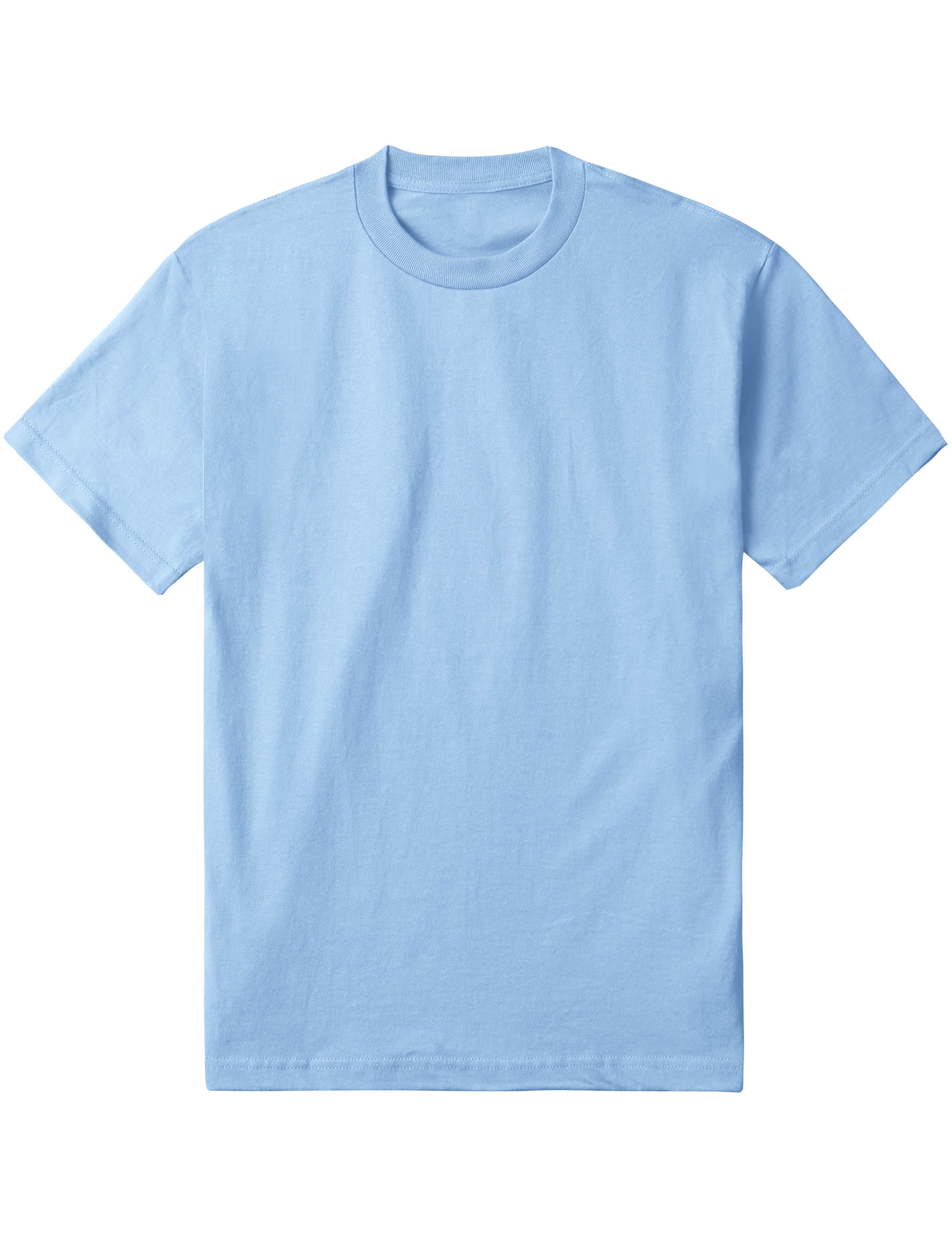 Hat and Basic Comfort Solid Plain Crew Neck T-Shirts - Walmart.com