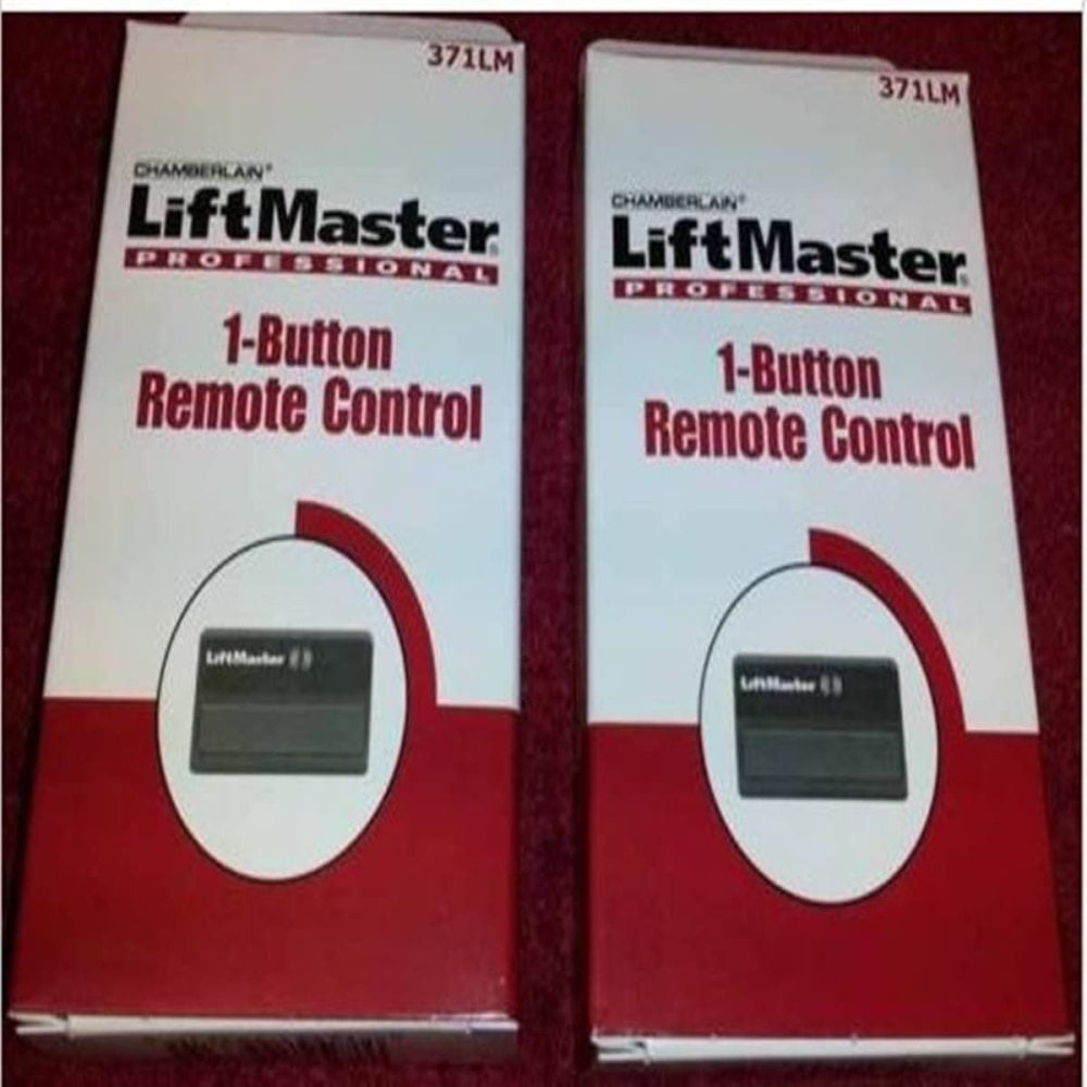 2-Pack 371 LM Liftmaster Chamberlain Sears Craftsman 950D 953D Remote OEM Part 