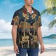 thumbnail image 3 of Fotbe Romantic Skeletons Under Moon Camisa Hawaiana para Hombre Unisex – Camisa Casual de Verano con Botones de Manga Corta de Algodón y Lino,Medium, 3 of 7