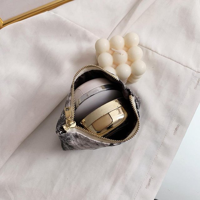 Bolsa Moda mujer PU serpiente patrón monedero cartera pequeño de embrague (caqui) Ndcxsfigh Para Estrenar