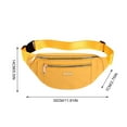 thumbnail image 6 of Stylago Men's Fashion Fanny Pack Travel Waist Bag College Gym Fitness Crossbody Shoulder Purses with Zipper for Outdoor Sports Pink, 6 of 6