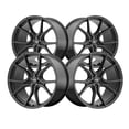 thumbnail image 3 of 20x10.5 Fondmetal 191MB Matte Black Wheel 5x4.5 (45mm), 3 of 5