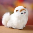 thumbnail image 5 of JUNWELL Realistic Sounding Cat Shape Plush Toys Simulation Stuffed Animal Cuddly  Doll Toy Gift for Kids Children New, 5 of 10