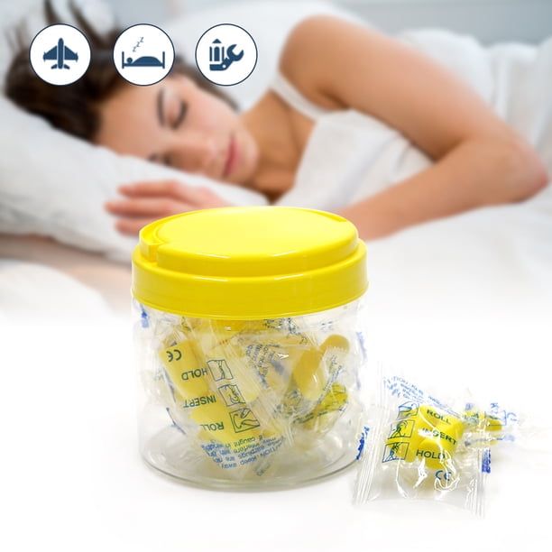 Protector de Tapón para la Oreja, Tapón para la Oreja, Trabajo Suave de Trabajo Suave y Suave para Estudiar Dormir