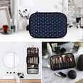 thumbnail image 6 of Iauyy 3 Piece Large Portable Hanging Toiletry Bags for Travel,Foldable Makeup Organizer with Multiple Compartments for Men&Women，White Star, 6 of 9