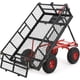 thumbnail image 2 of Yeshouse Carro de jardín de alta resistencia, con capacidad para 880 libras, carrito utilitario con laterales desmontables, asa giratoria de 180° y neumáticos de 10 pulgadas, 2 of 8