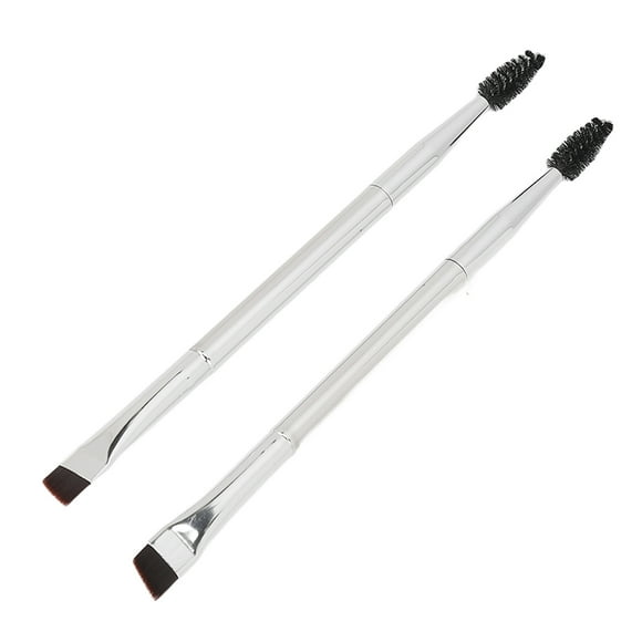 Cepillo De Pestañas De Doble Punta, Cepillo Ergonómico Para Cejas Maquillaje En ángulo Pelo Para Maquillador Para Fiesta