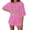 Pink, variant on T Shirts For Women Fashion Tees Tops Oversized Loose Short Sleeve Summer Graphic Loose Fit 2025 Fall Clothes