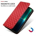 thumbnail image 5 of Allytechgroup for iPhone 16e Case Wallet, RFID Blocking Premium PU Leather ID Cards Slots Holder Shockproof Flip Cover Stand Anti-Scratch Phone Case for iPhone 16e Women Men, Red, 5 of 7
