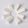 thumbnail image 4 of 20 piezas de esponjas para mejorar las uñas, cuñas de espuma de látex para maquillaje, herramientas de belleza para base (blancas), esponja creativa para bricolaje, 4 of 5