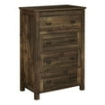 thumbnail image 3 of Home Square 2 Piece Set with Queen Headboard and 4 Drawer Dresser in Barn Pine, 3 of 10